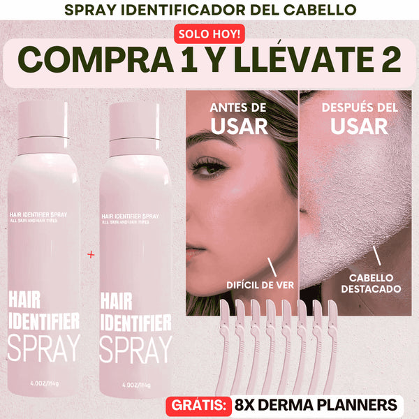 VeluSkin - Nuevo spray identificador de cabello para dermaplaning facial [COMPRA 1 Y LLÉVATE 2]