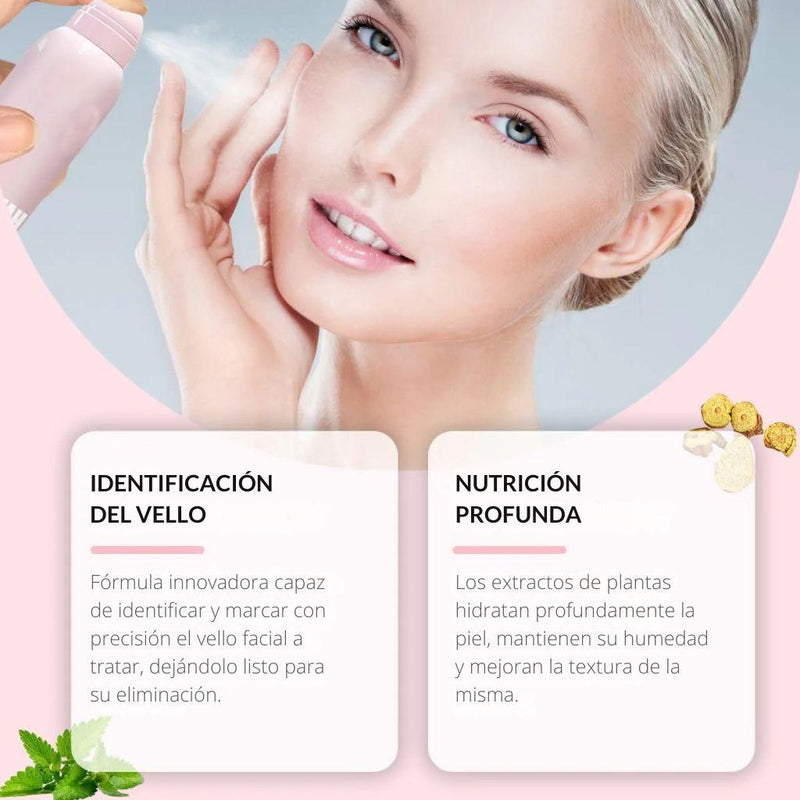 VeluSkin - Nuevo spray identificador de cabello para dermaplaning facial [COMPRA 1 Y LLÉVATE 2]