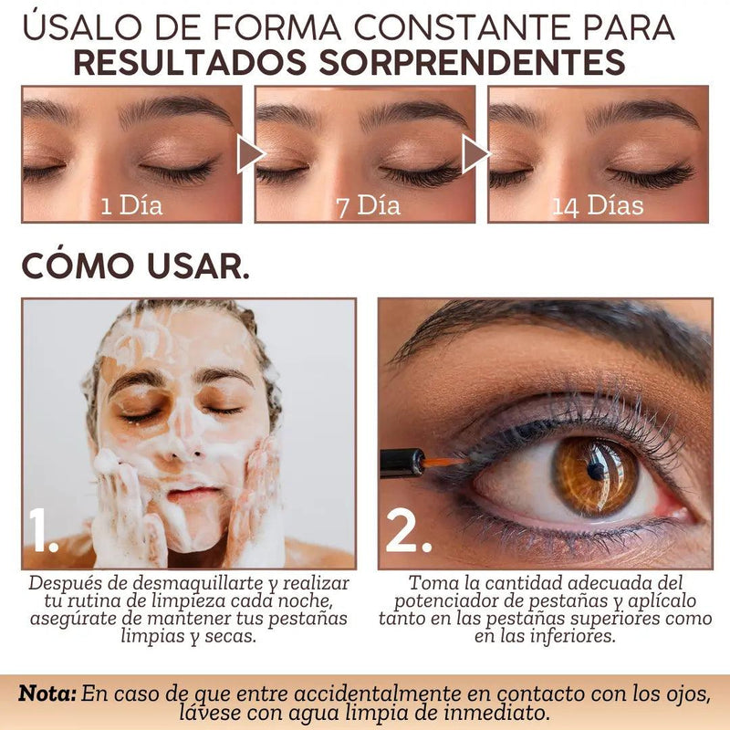 Sérum de crecimiento intenso para pestañas y cejas